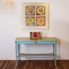 Mint console table
