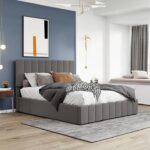 Upholstered bed for hotels