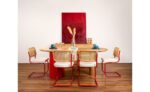 Red Dining Set